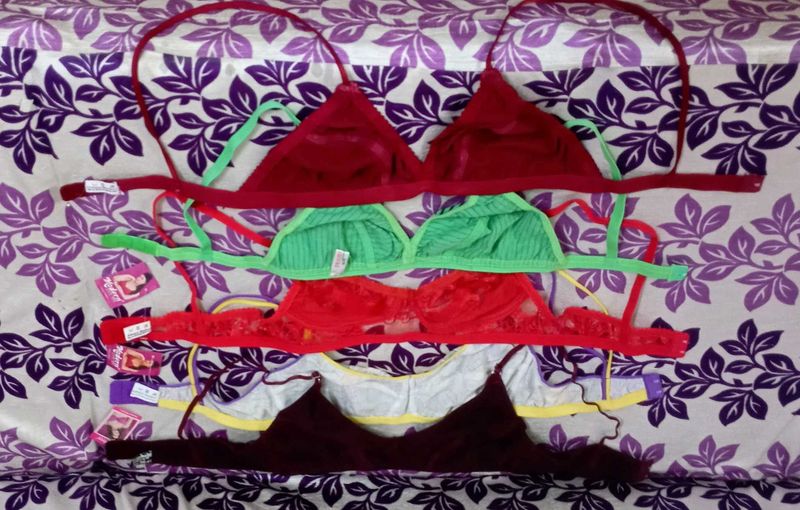 Colorful Bra Bundle - 5 Bras