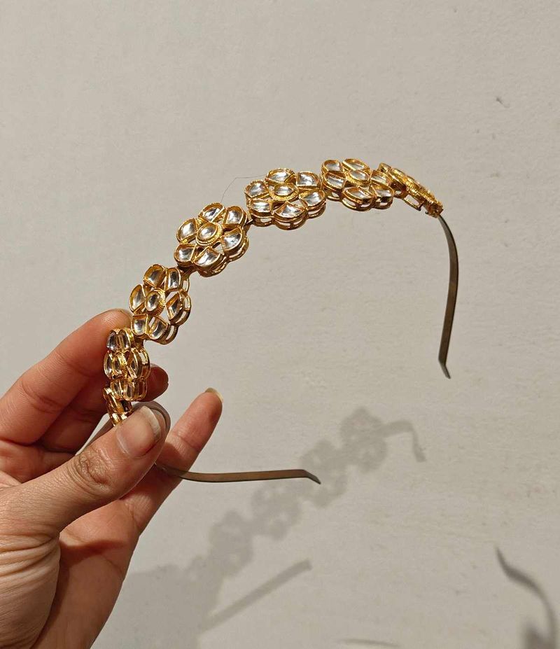 Kundan Hair Band