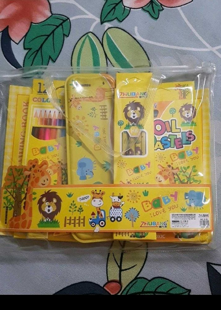Kids Stationary And Storage Box