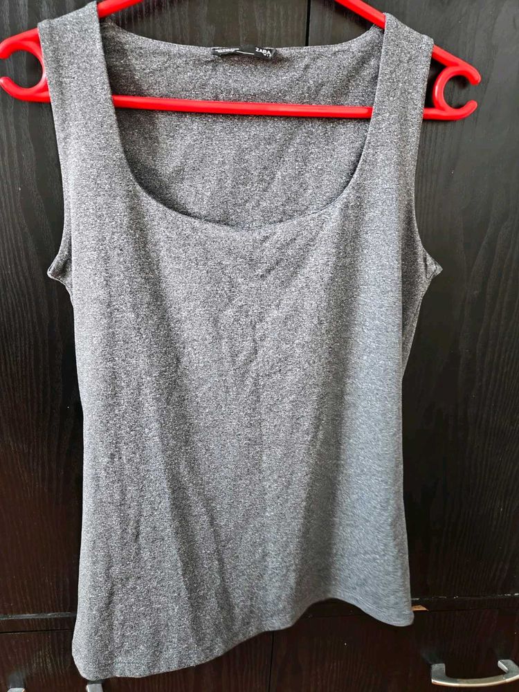 Zara Grey Tank Top