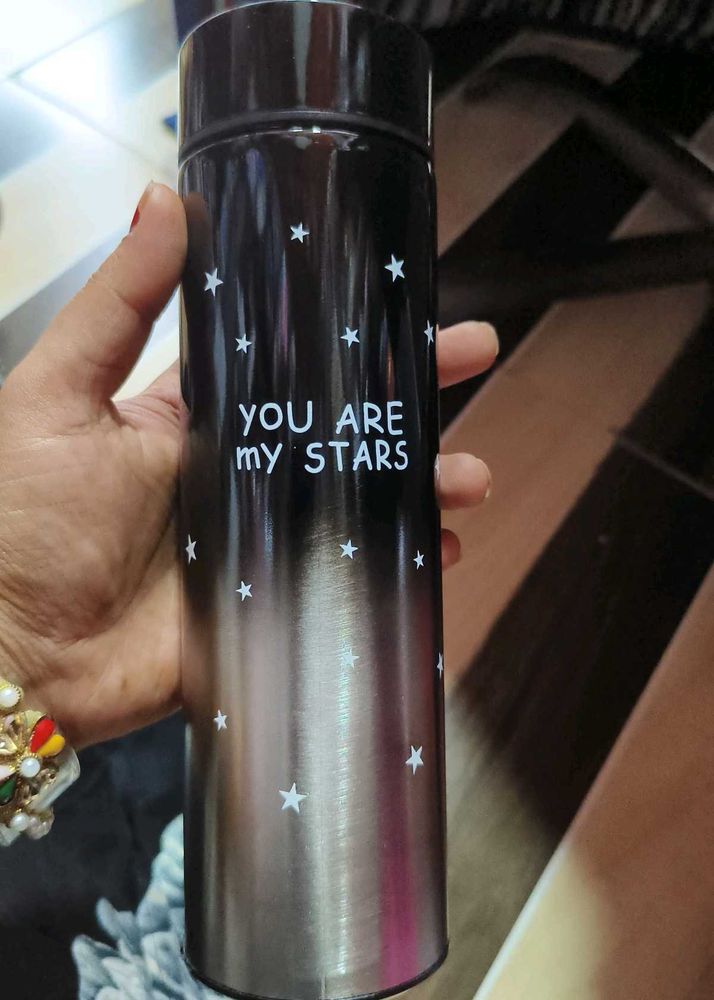Starry Temperature Water Bottle