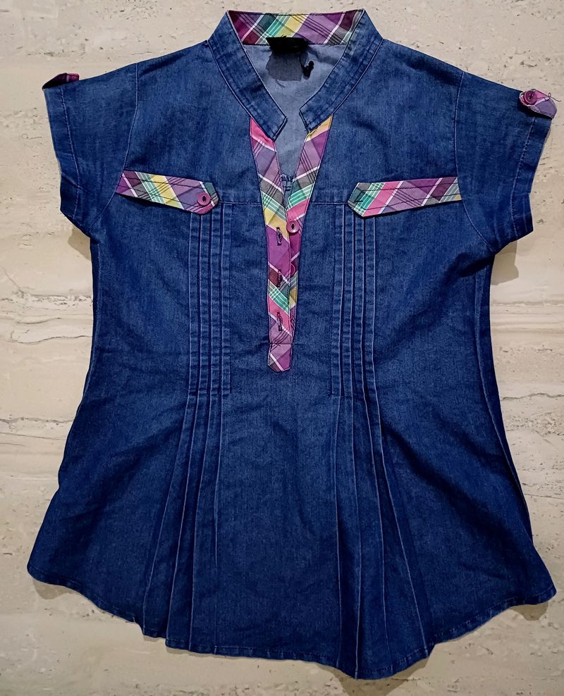 Denim Like Top.