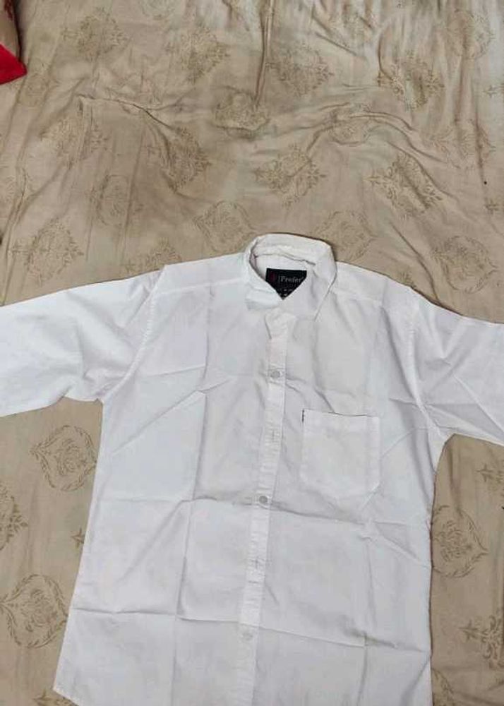 White Casual Shirt