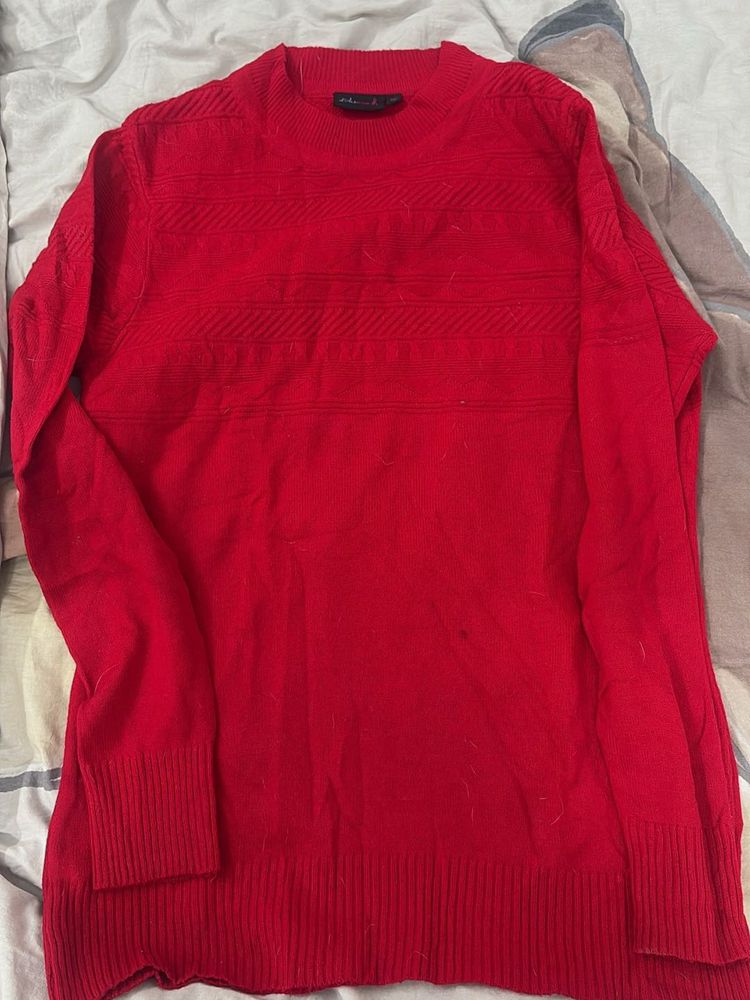 Red  Sweater