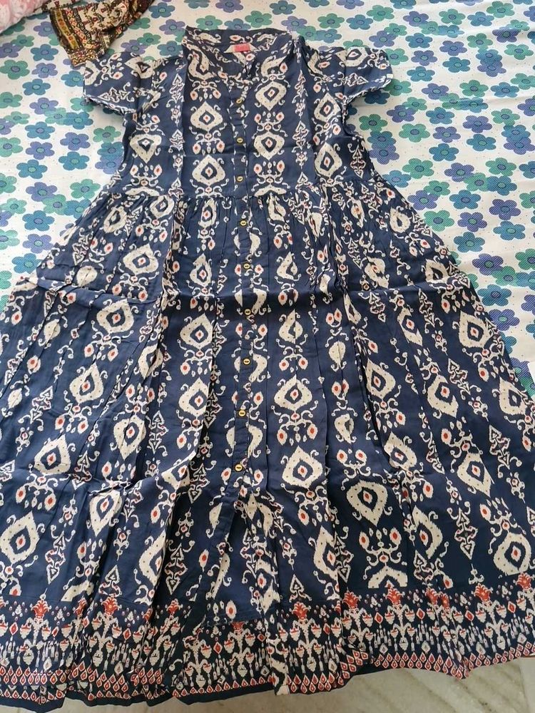 Ethnic Print A line kurti