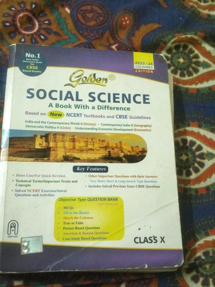 Social Science Golden Class 10 Cbse Guide
