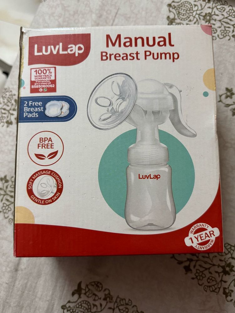 LuvLap Manual Breast Pump
