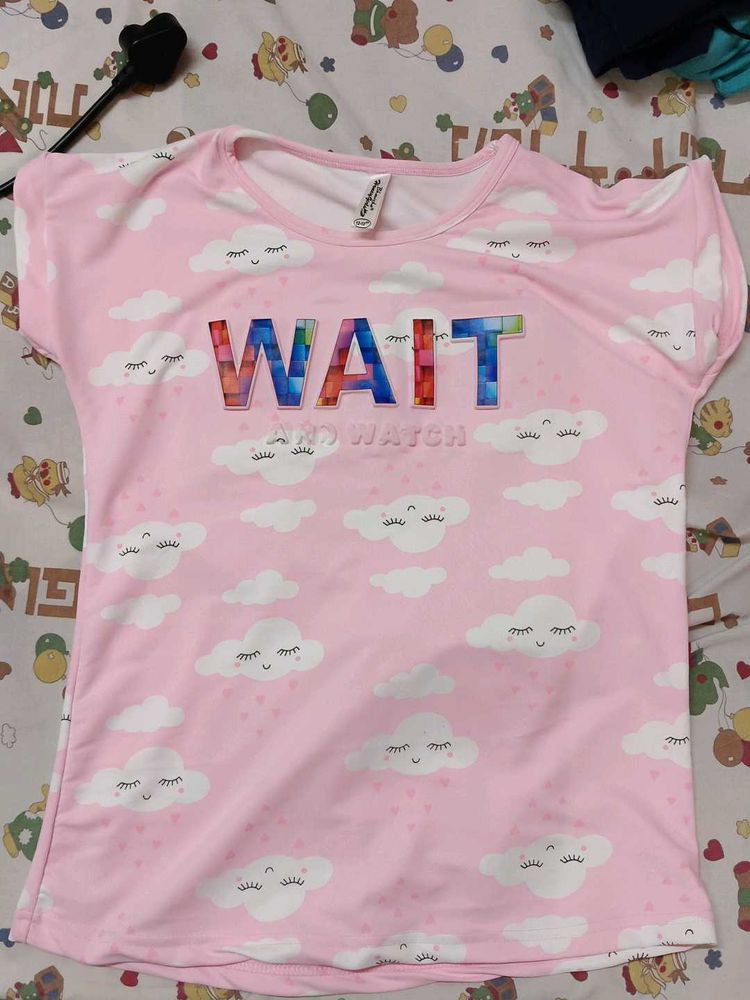 Cute Pink Cloud Tee
