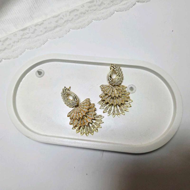 Peacock Earrings