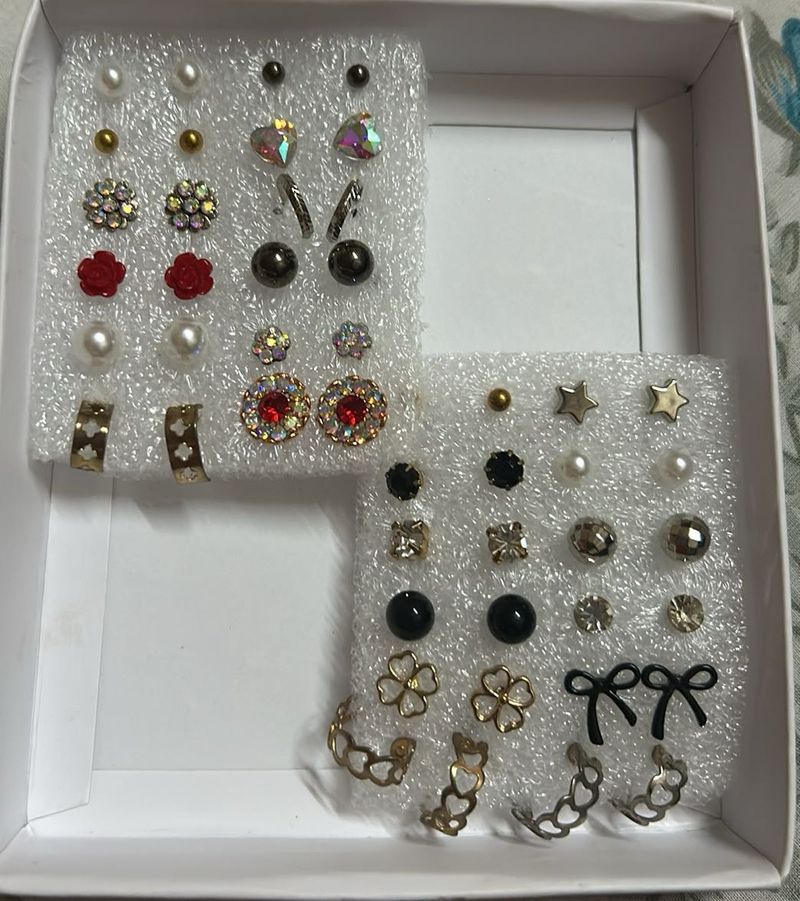 Set Of 24 Earrings