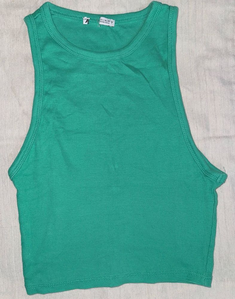 Green Tank Top
