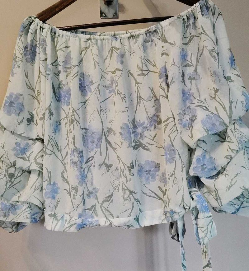 Floral Off-Shoulder Top