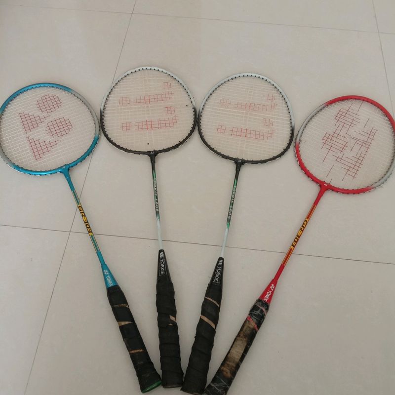 Badminton Rackets Pack Of 4
