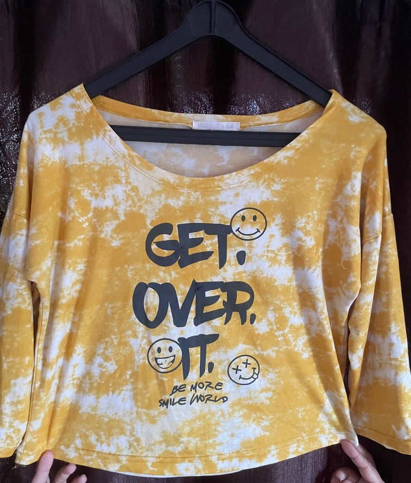 Yellow Crop Top