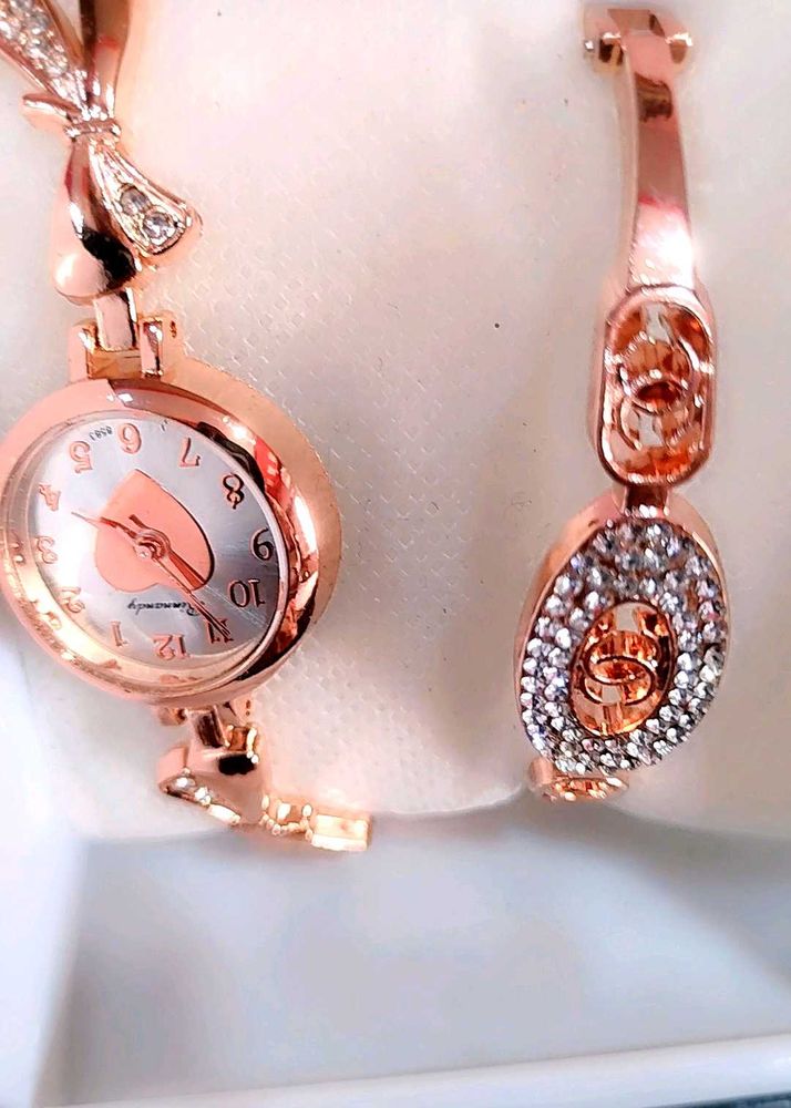 Elegant Rose Gold Watch