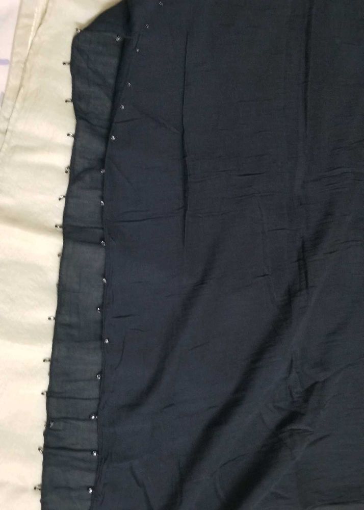 Black Cotton Dupatta