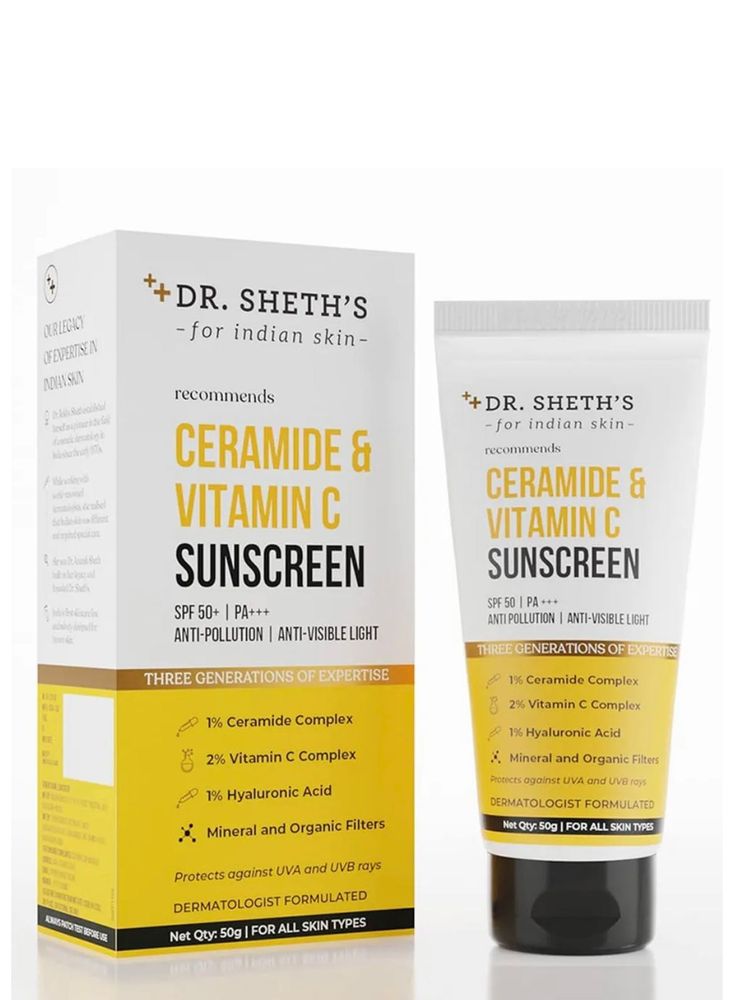 Dr. Sheth's Ceramide &amp; Vitamin C Sunscreen