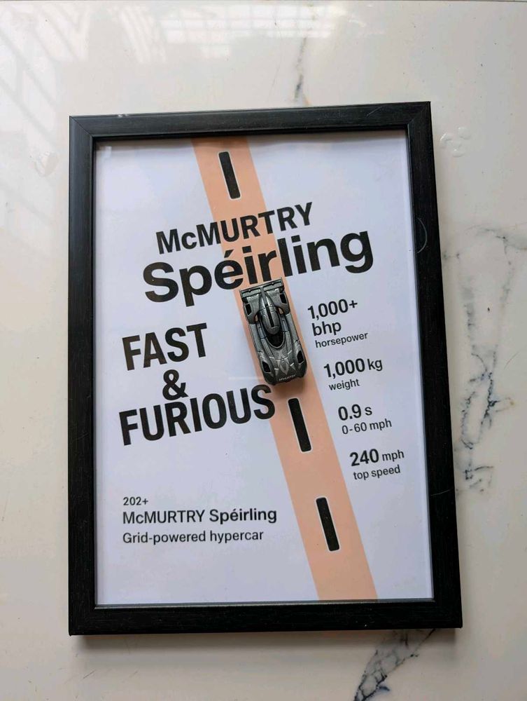 hotwheels frame ( mc murtury Speirling)