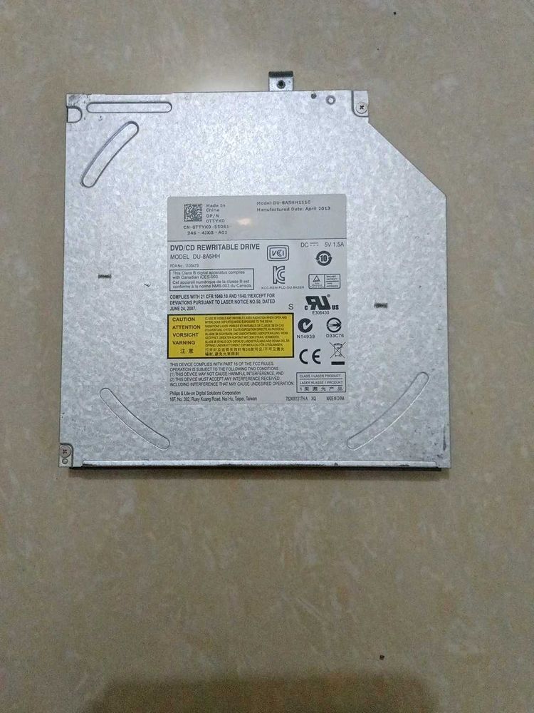DVD CD Rewritable Driver For Laptop