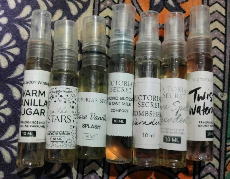 BBW and VS Fragrance Mist Sampler Set