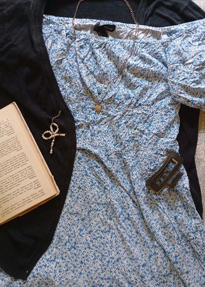 Mini Blue Dress 🌊