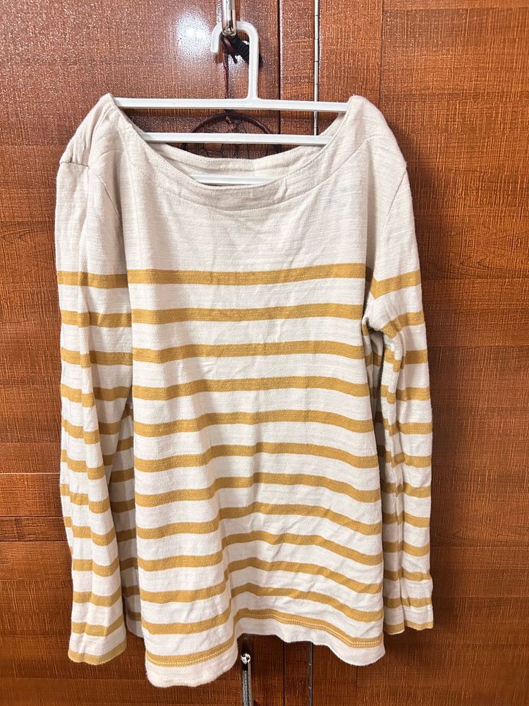 Striped Long Sleeve Top