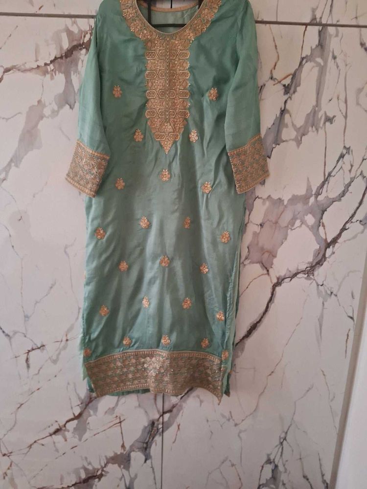 Sea Green Suit