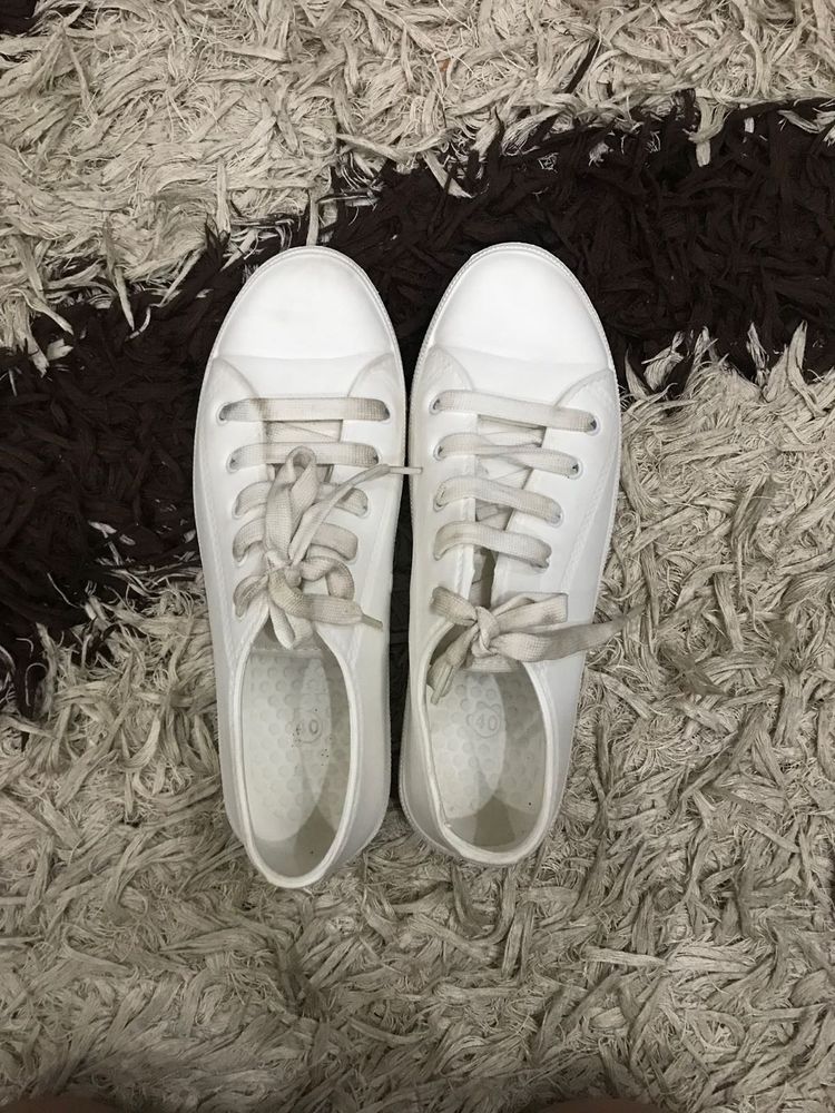 White Casual Shoes