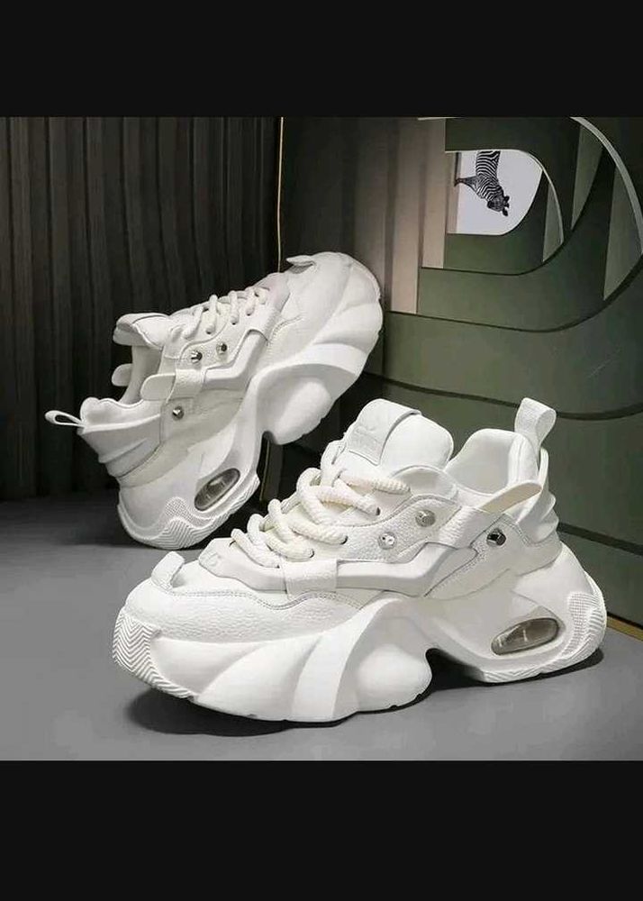 White Platform Sneakers All Size Available