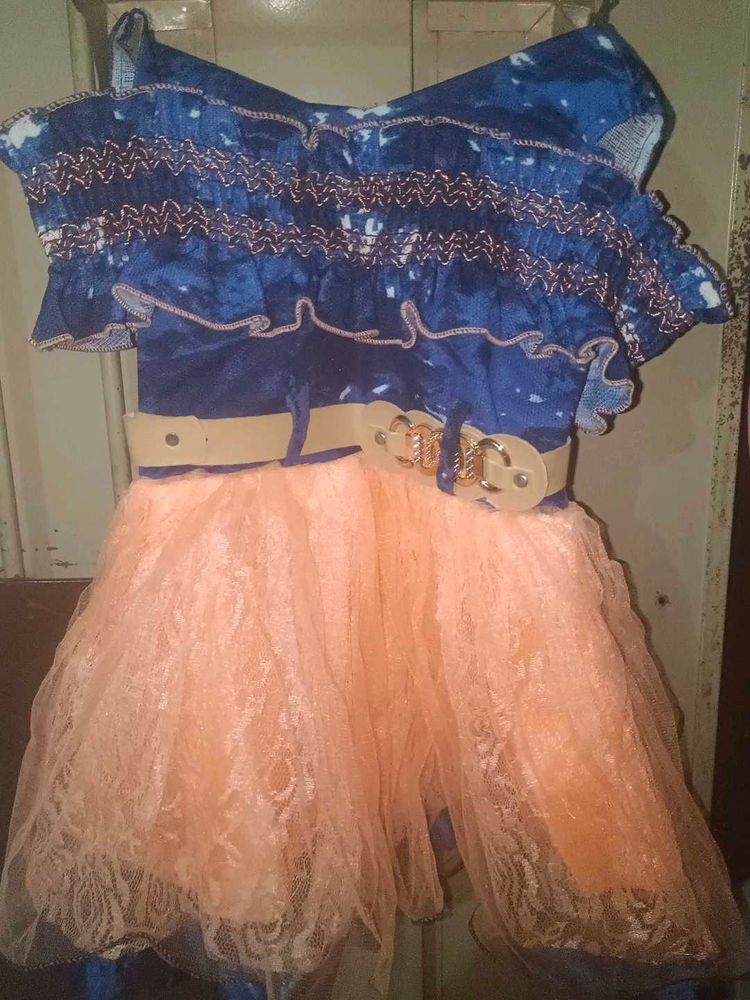 Cute Blue &amp; orange dress