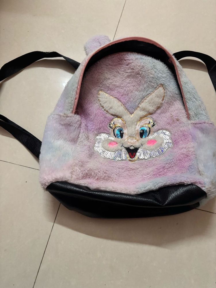 Bunny Plush Backpack