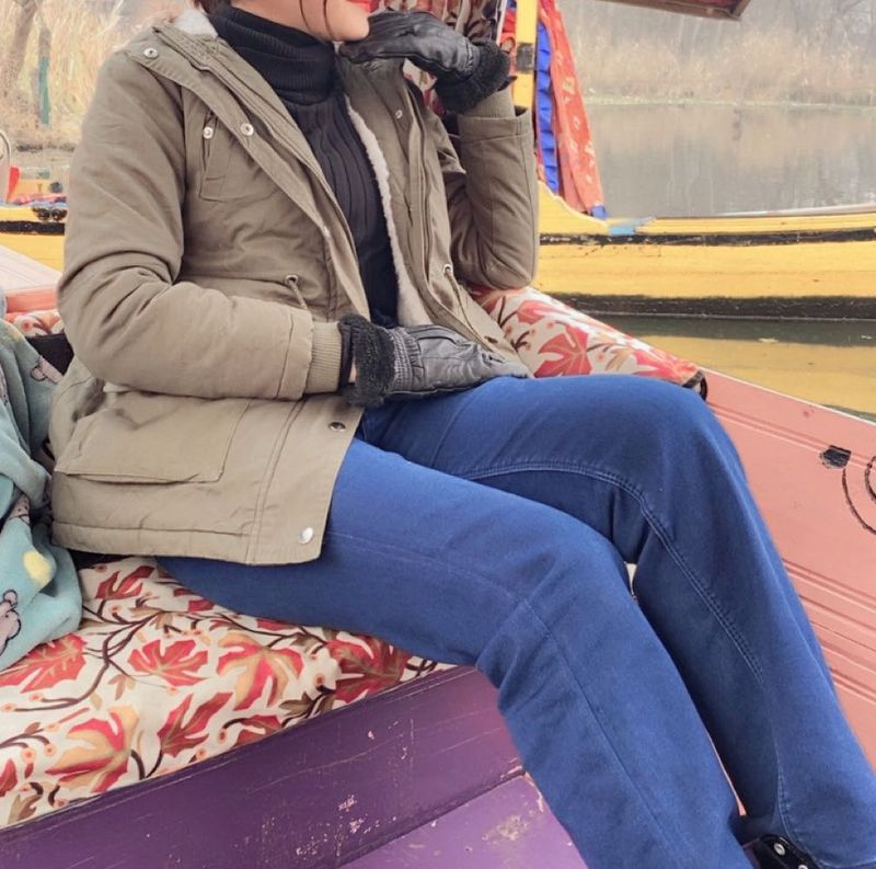 Warm Stylish Olive Green Casual Jacket