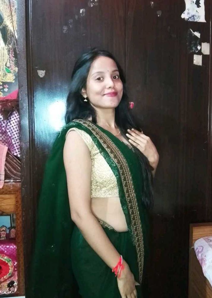 Emerald Green Saree