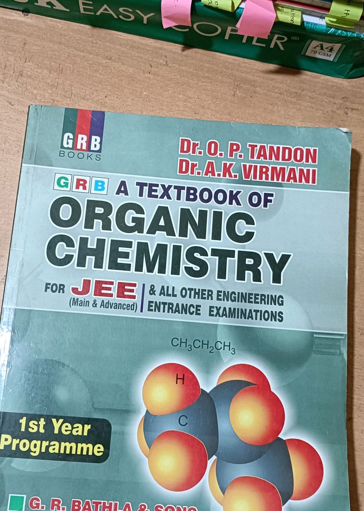 JEE ORGANIC CHEMISTRY