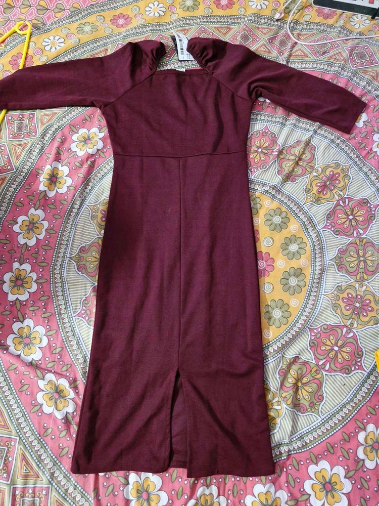 Selvia Small Size Bodycon Dress