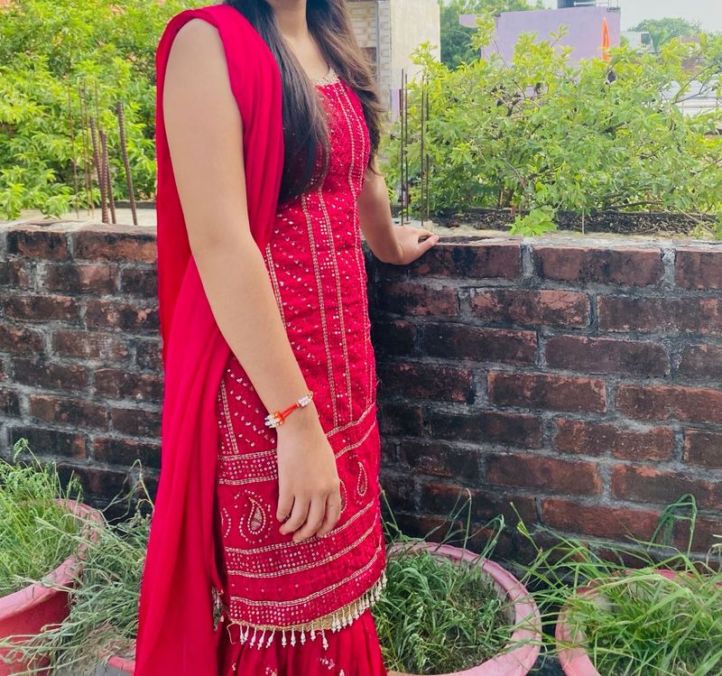 Kurta Sharara Set