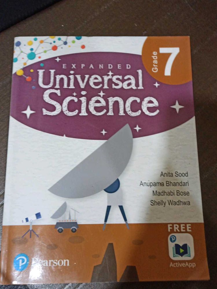 Universal Science 7th Class Pearson Textbook