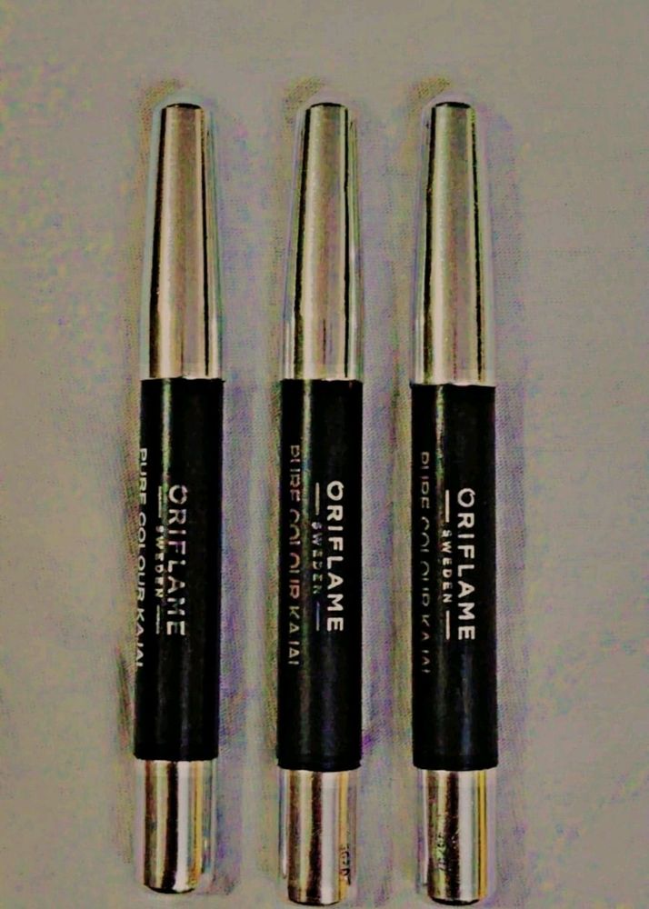 Oriflame Black Kajal Combo Pack of 3