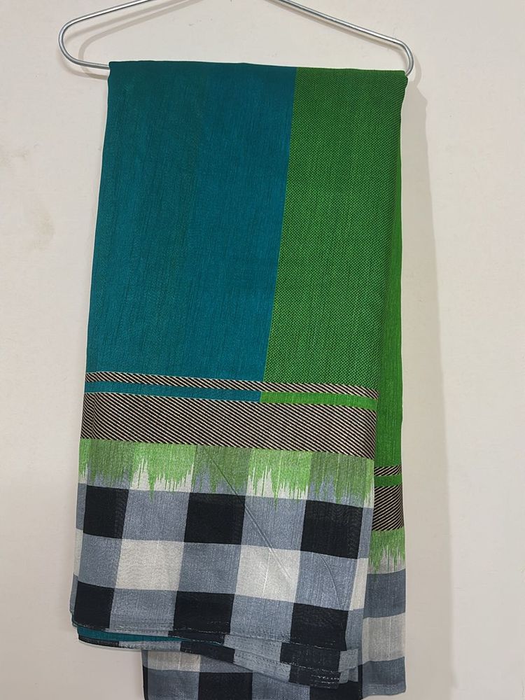 Chanderi Silk  Sari