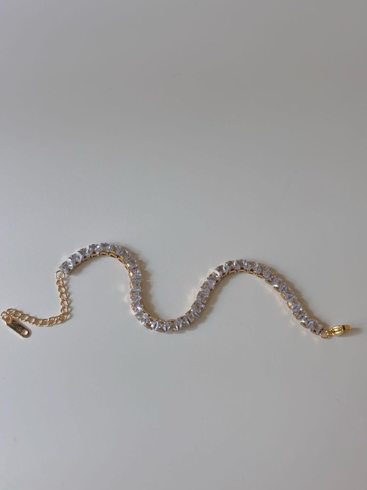 Cubic Tennis Bracelet Anti-tarnish