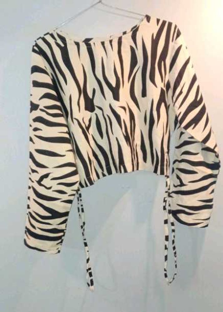 Zebra top (large)
