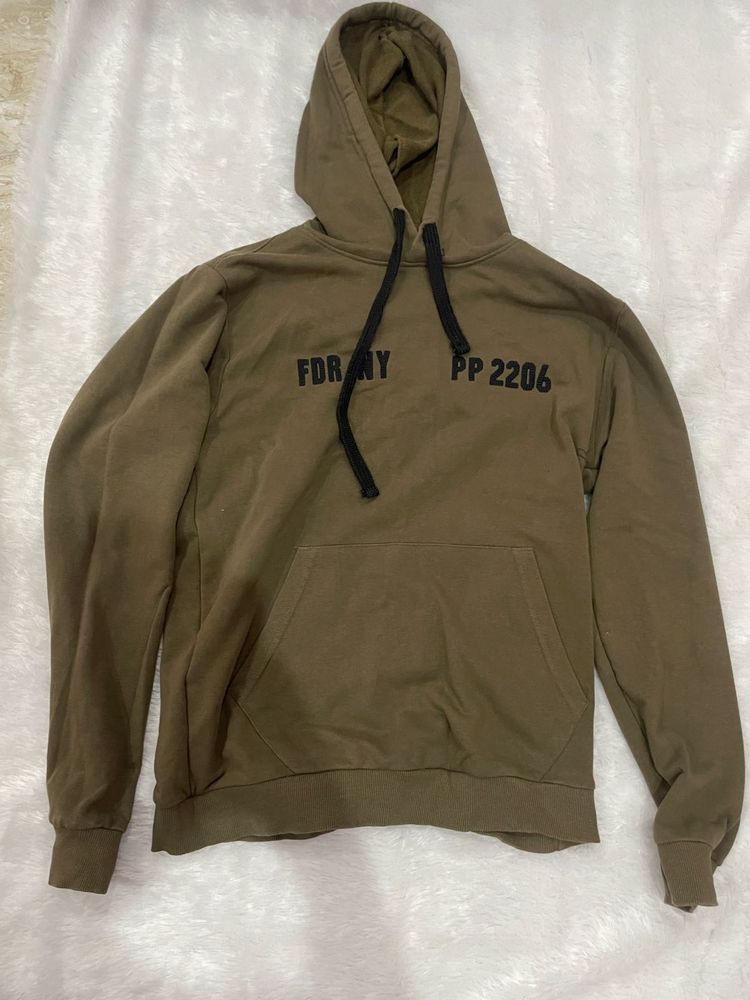 Olive Green Hoodie - FDRNY PP 2206