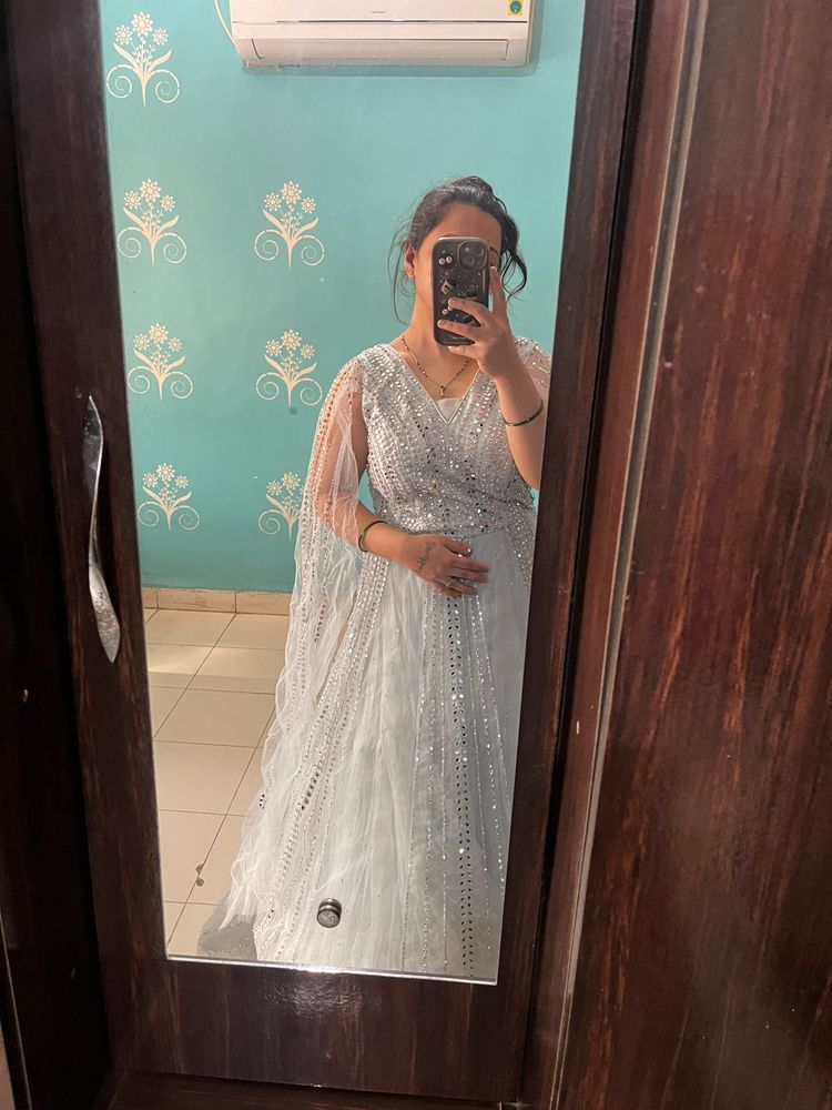 Elegant Embellished Ethnic Gown