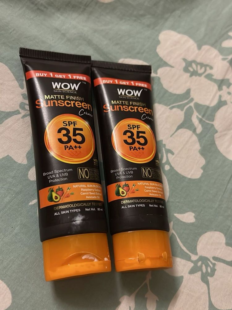 Wow Sunscreen