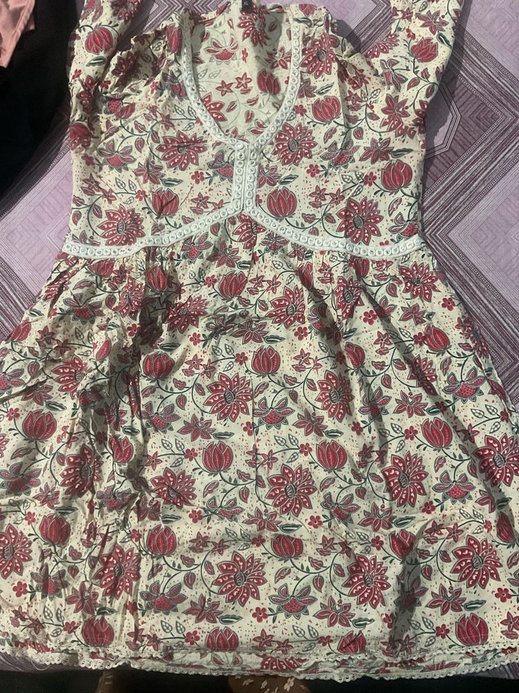 Floral Print Dress