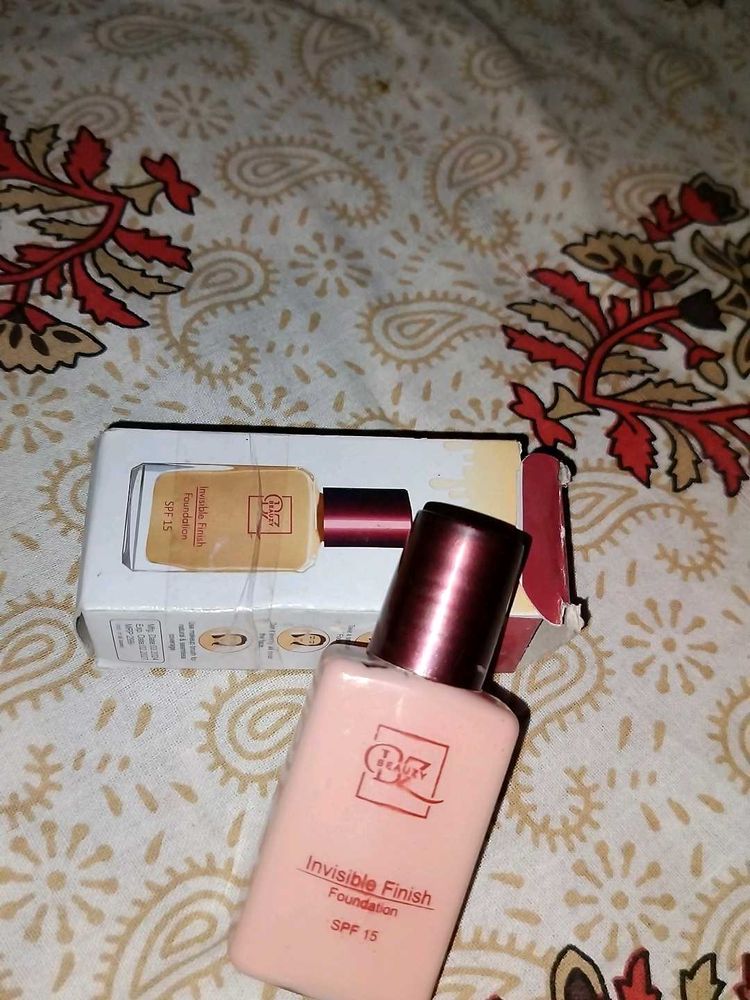 Z Beauty Spf15 Invisible Finish Foundation