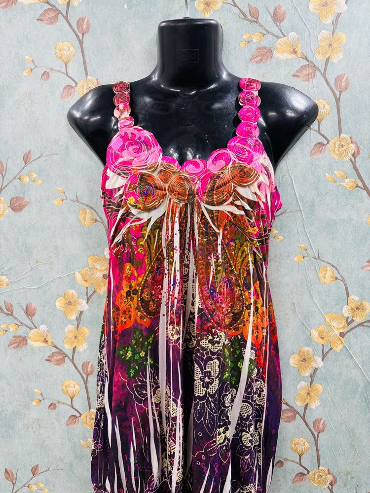 Women Multicoloured Dress/Top