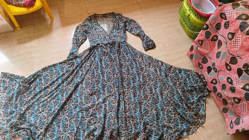 full flair Maxi Dress
