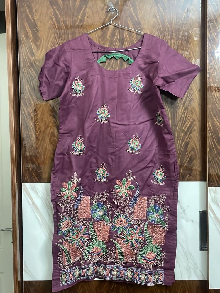 Beautiful Kurta Salwar With Dupatta