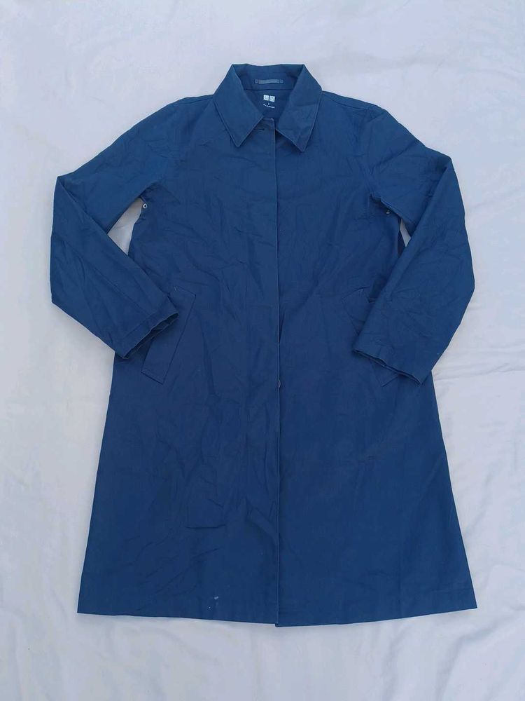 Blue Trench Coat